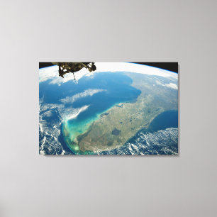 Eine schräge Florida an der Südostküste Leinwanddruck