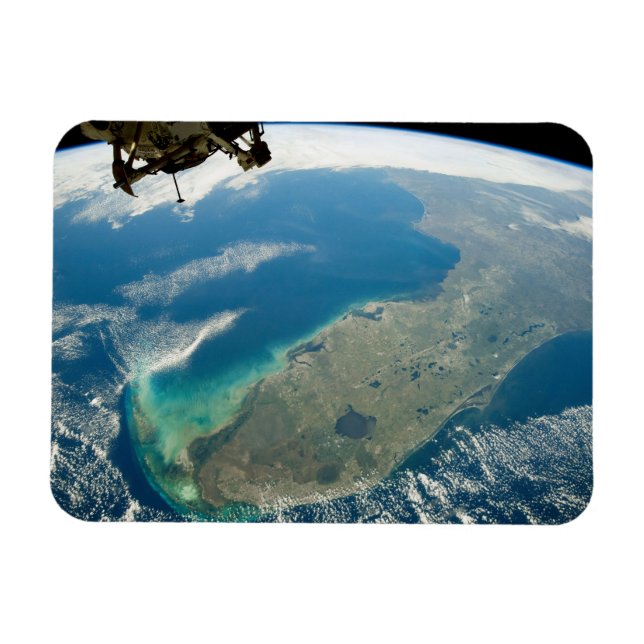 Eine schräge Florida an der Südostküste Magnet (Horizontal)