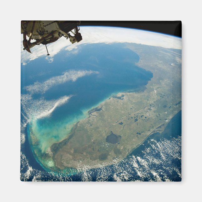Eine schräge Florida an der Südostküste Magnet (Vorne)