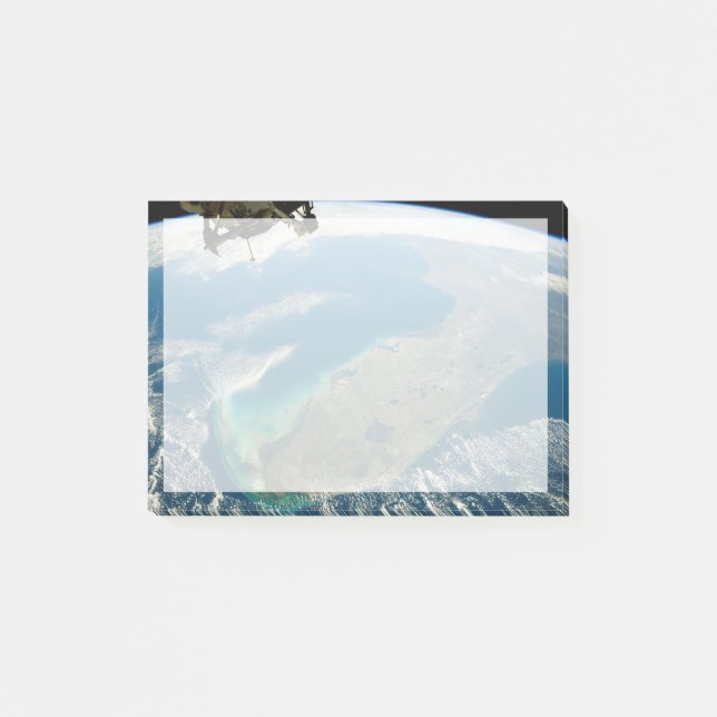 Eine schräge Florida an der Südostküste Post-it Klebezettel (Vorderseite)