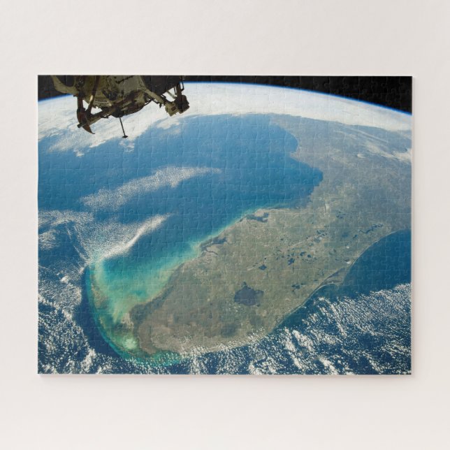 Eine schräge Florida an der Südostküste Puzzle (Horizontal)