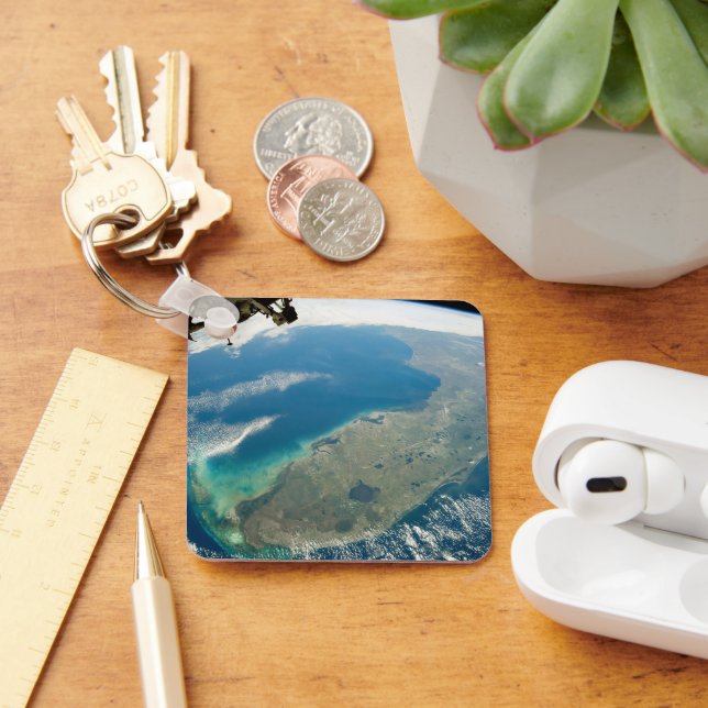 Eine schräge Florida an der Südostküste Schlüsselanhänger (Schreibtisch)