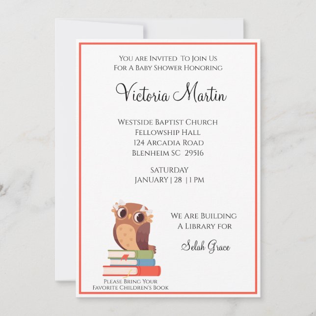 Eine Schüssel mit einer Babydusche laden Einladung (Vorderseite)