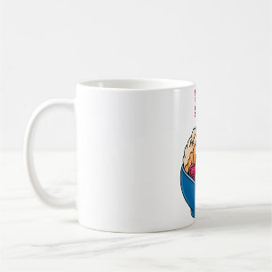 Eine Schüssel Ramen Noodles Kaffeetasse