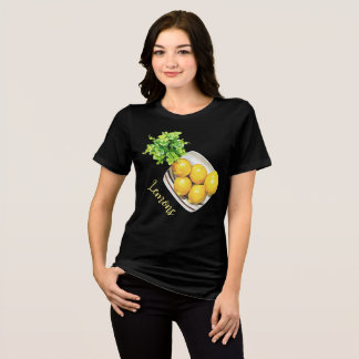 Eine Schüssel Zitronen Tri-Blend Shirt