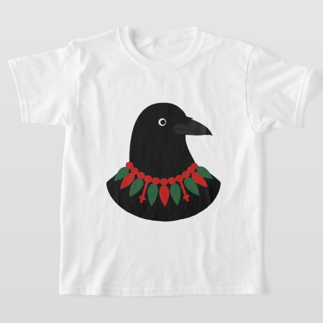 Eine schwarze Krähe T-Shirt (Ablage )