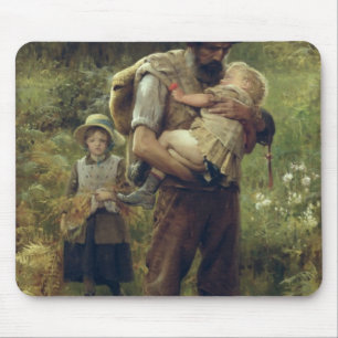 Eine schwere Belastung Mousepad