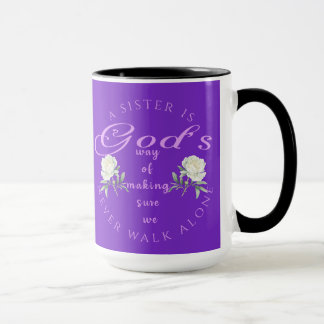 "Eine Schwester ist..." Tasse für Kaffee/Tee