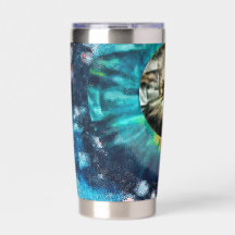 Eine Science-Fiction-Ansicht eines geheimnisvollen