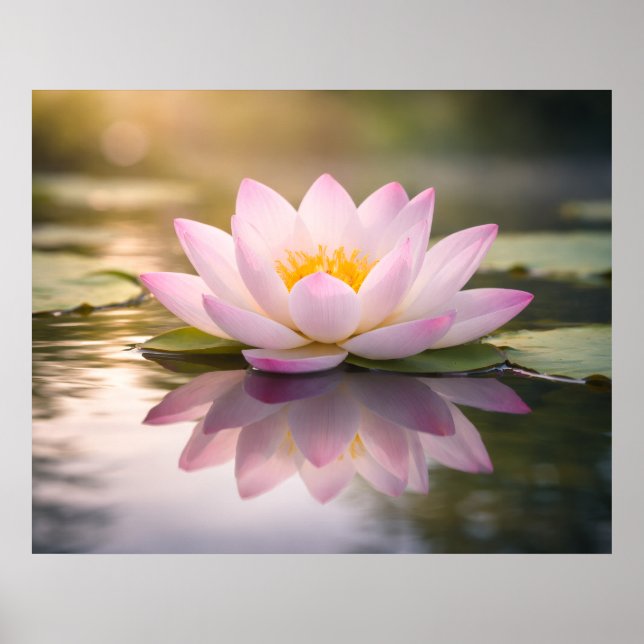Eine Seerose Poster (Vorne)
