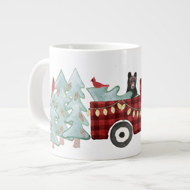 Eine sehr beängstigende Weihnachtskollektion Jumbo-Tasse (Vorderseite Links)