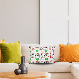 Eine sehr frohe Cavalier King Charles Christmas Fl Dekokissen