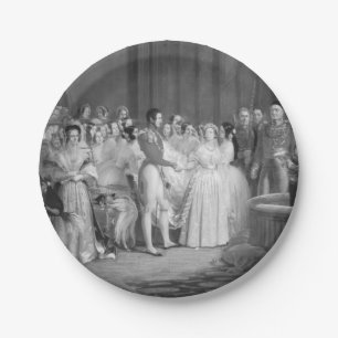 Eine sehr viktorianische Hochzeit Pappteller