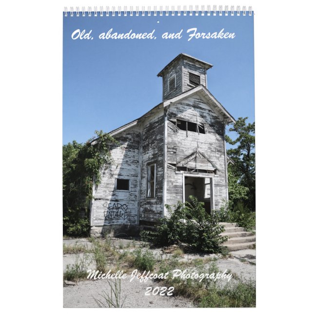 Eine Seite 12 Monat Kalender, alte & verlassene Sa Kalender (Titelbild)