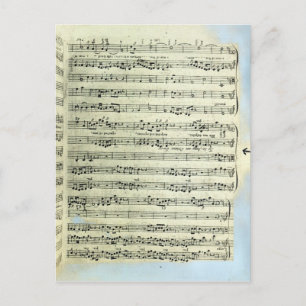 Eine Seite aus einer der beiden einzigen Kopien Postkarte