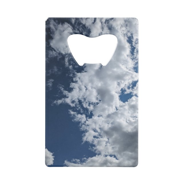 Eine Seite der Wolken Geldbeutel Flaschenöffner (Vorderseite)