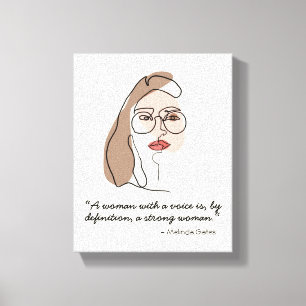 Eine Seite Zeichne mit Angebot Leinwanddruck