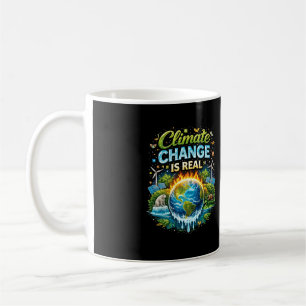 Eine sich erwärmende Welt Kaffeetasse