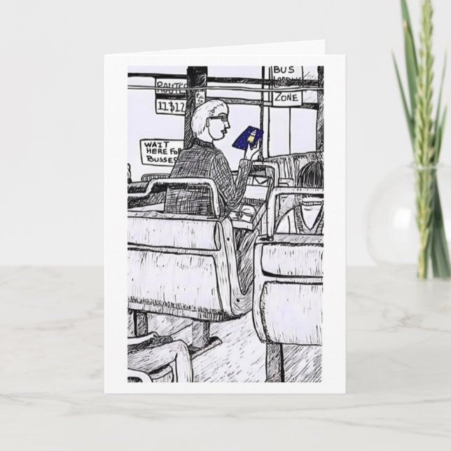 Eine sichere Busfahrt 🚎 Karte (Vorderseite)