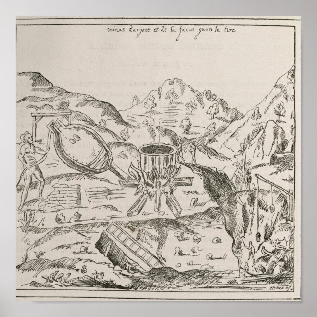 Eine Silbermine Poster (Vorne)