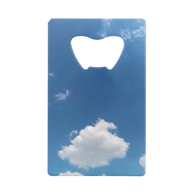 Eine Single-Wolke Geldbeutel Flaschenöffner (Vorderseite)