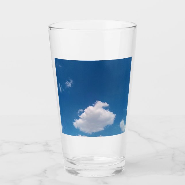 Eine Single-Wolke Glas (Vorderseite)