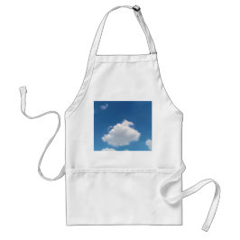 Eine Single-Wolke Schürze