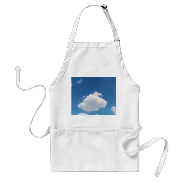 Eine Single-Wolke Schürze (Vorne)
