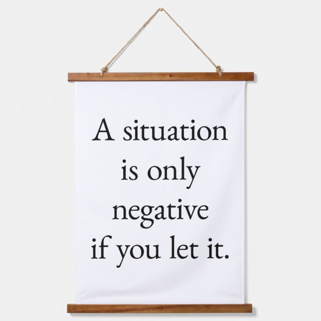 Eine Situation mit holzbedeckten Wandtapeten Wandteppich Mit Holzrahmen (Vorderseite)