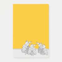 Eine Sitzung der Birds Dry Erase Board