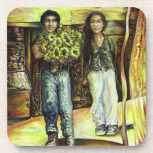 Eine Sixtinische HerausforderungI Phase einer ChaI Getränkeuntersetzer