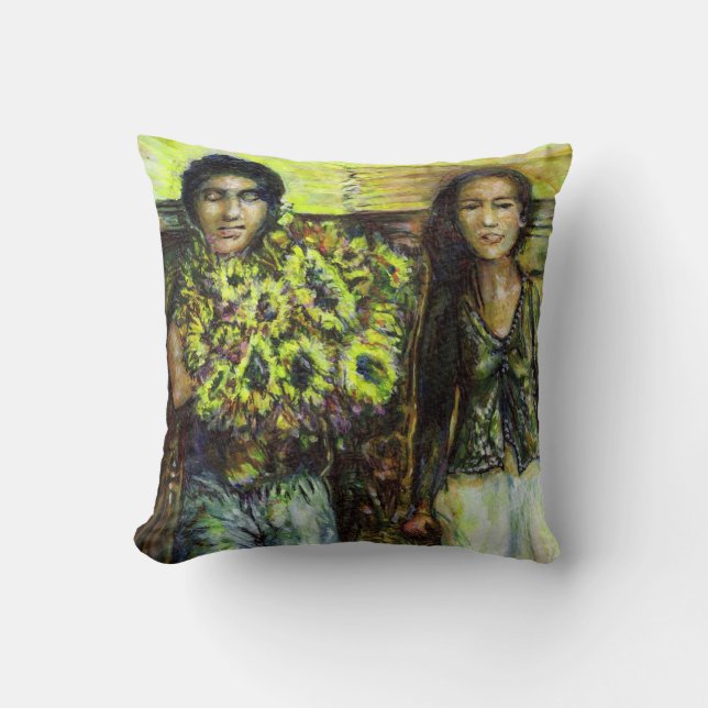 Eine Sixtinische HerausforderungI Phase einer ChaI Kissen (Vorderseite)