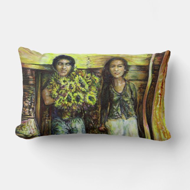 Eine Sixtinische HerausforderungI Phase einer ChaI Lendenkissen (Vorderseite)