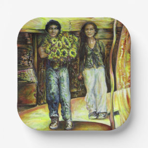 Eine Sixtinische HerausforderungI Phase einer ChaI Pappteller