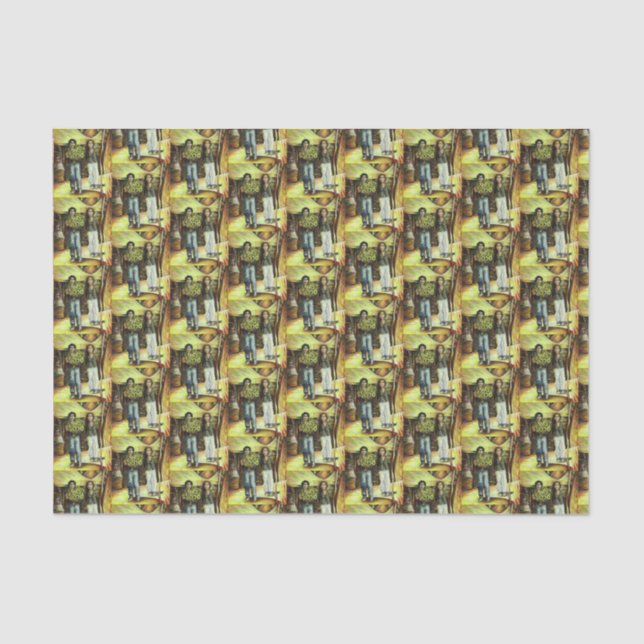 Eine Sixtinische HerausforderungI Phase einer ChaI Seidenpapier (Vorderseite)