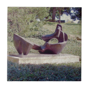 Eine Skulptur in Kansas City Fliese