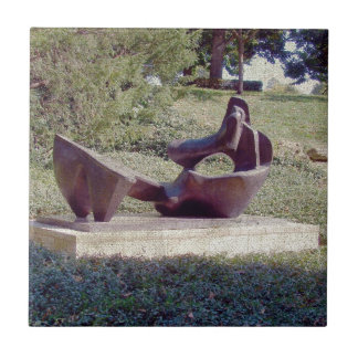 Eine Skulptur in Kansas City Fliese