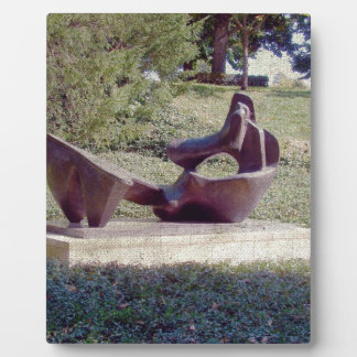 Eine Skulptur in Kansas City Fotoplatte