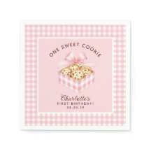 Eine Smart Cookie Girls zum ersten Geburtstag