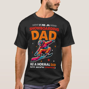 Eine Snowboarding-Vater-Definition Viel Cooler Lus T-Shirt