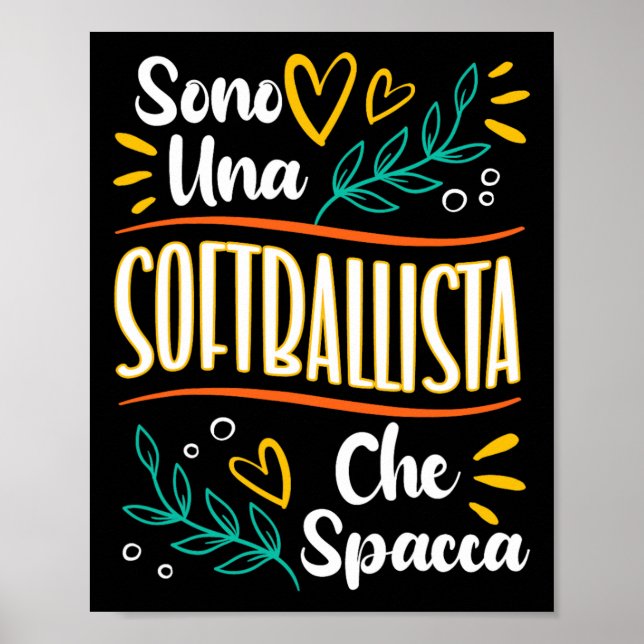 Eine Softlistin, die Softlist-Geschenke knackt Fra Poster (Vorne)