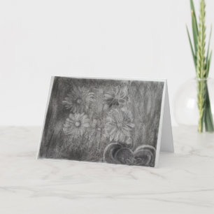 "Eine Somber-Ansammlung" Sympathiekarte Karte