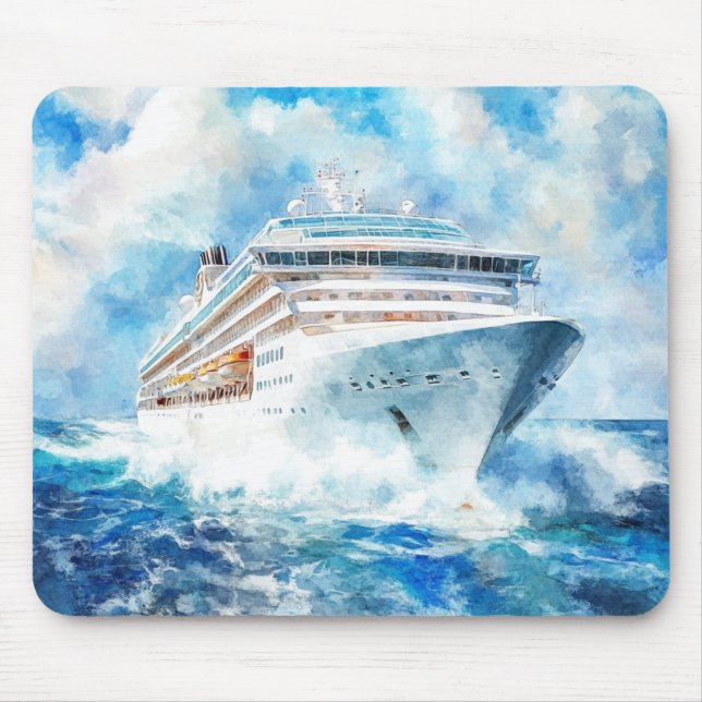 Eine Sommerkreuzfahrt Mousepad (Vorne)