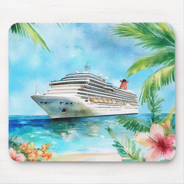 Eine Sommerkreuzfahrt Mousepad (Vorne)