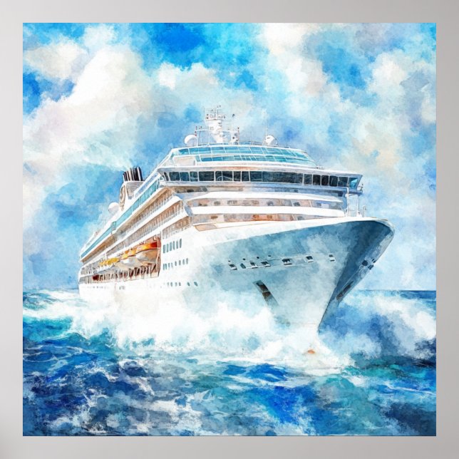 Eine Sommerkreuzfahrt Poster (Vorne)