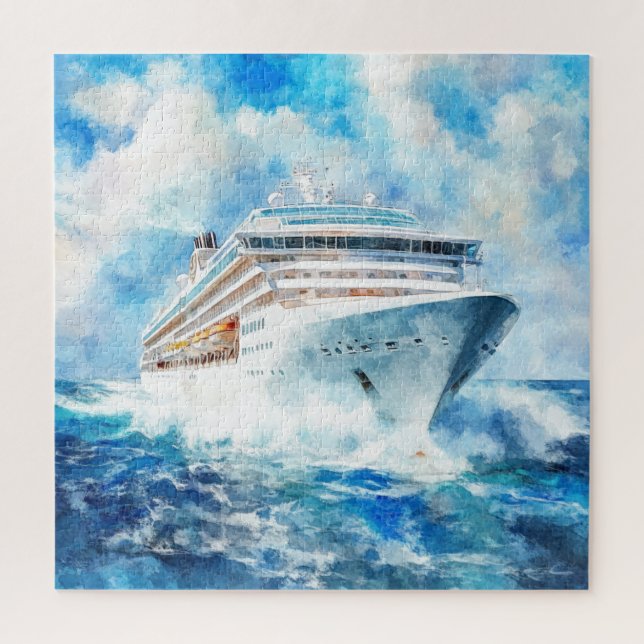 Eine Sommerkreuzfahrt Puzzle (Vertikal)