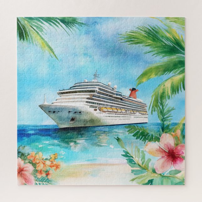 Eine Sommerkreuzfahrt Puzzle (Vertikal)