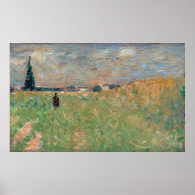 Eine Sommerlandschaft Poster (Vorne)