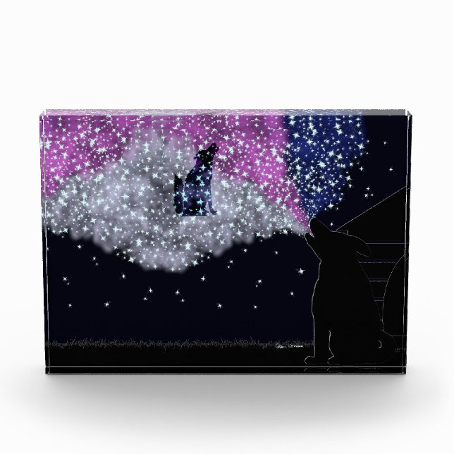 Eine Sommernacht mit Sirius Fotoblock (Vorderseite)