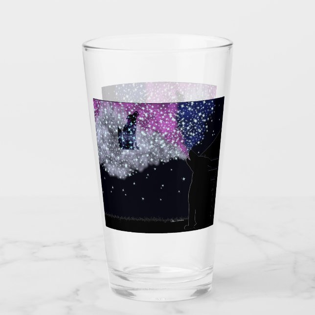 Eine Sommernacht mit Sirius Glas (Vorderseite)